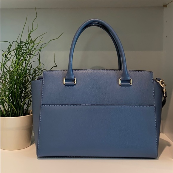 Kate Spade blue purse - Picture 2 of 4